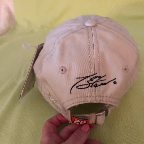 TONY STEWART Chase Authentics NASCAR Home Depot #20 Champion Signature Hat. NWT - Picture 6 of 8